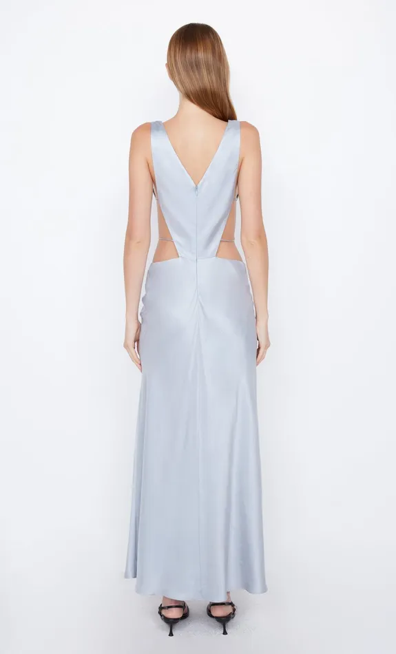 Bec Bridge Wedding Guest Women AGATHE DIAMOND DRESS 8211 DOVE BLUE