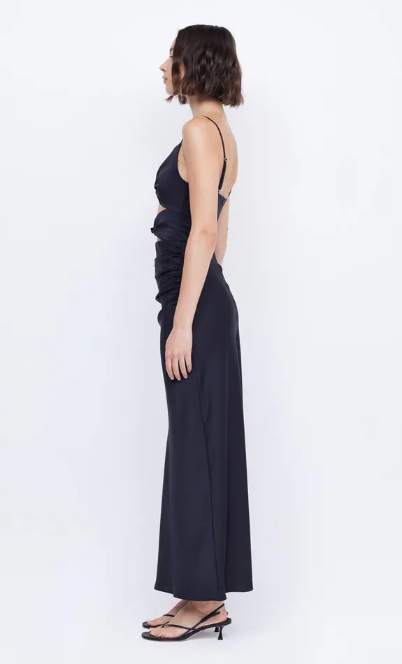 Bec Bridge Wedding Guest Women MARI LOU KNOT DRESS 8211 BLACK