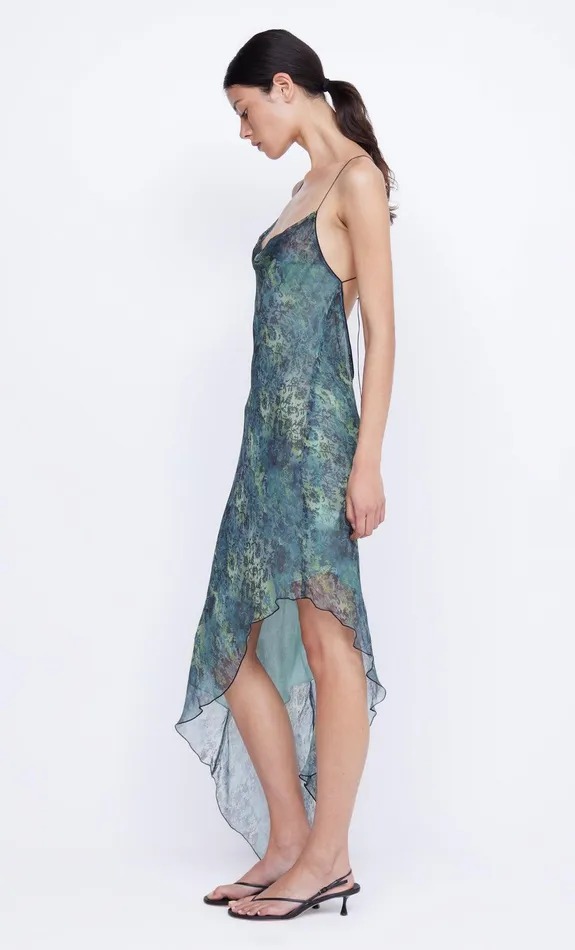 Bec Bridge Wedding Guest Women MERISOL SLIP DRESS 8211 NOUVEAU BLEUE