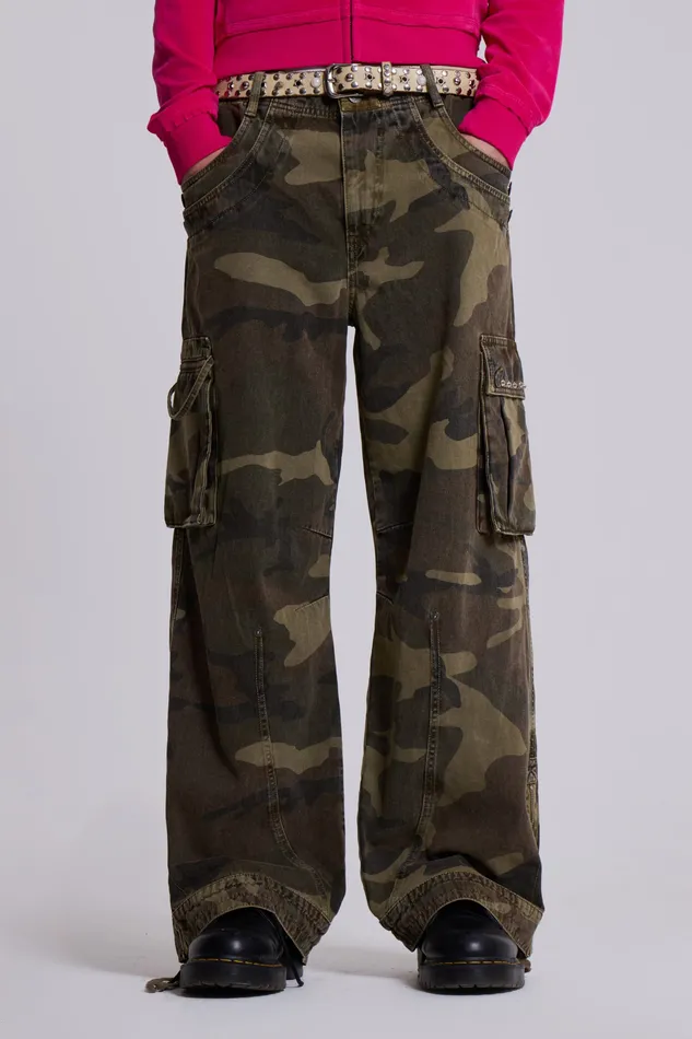 Bestsellers Men Jaded London Shop Trooper Camo Cargo Pant