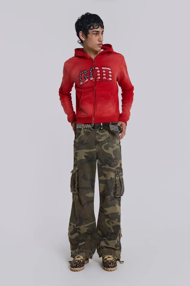Bestsellers Men Jaded London Shop Trooper Camo Cargo Pant
