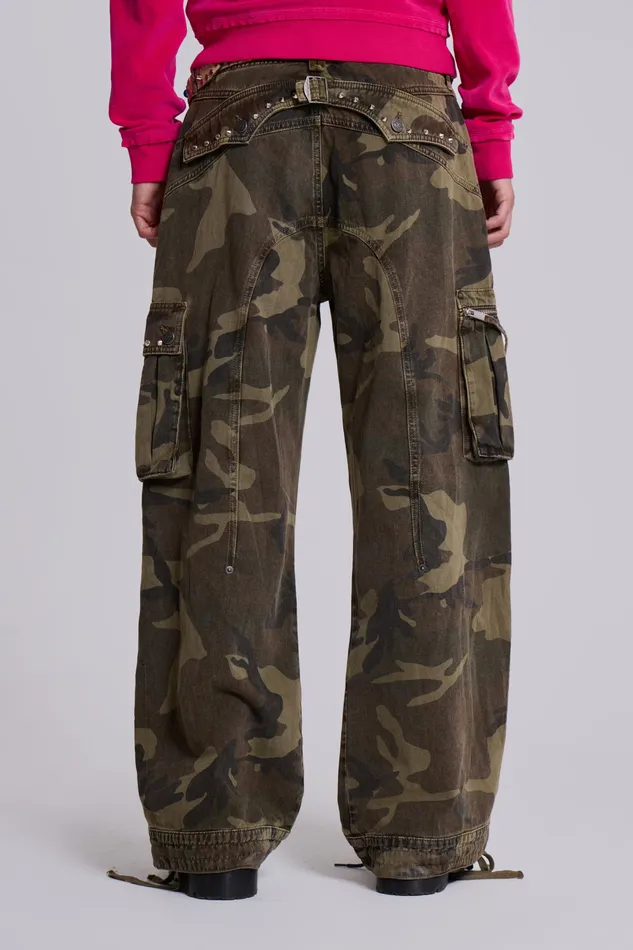 Bestsellers Men Jaded London Shop Trooper Camo Cargo Pant
