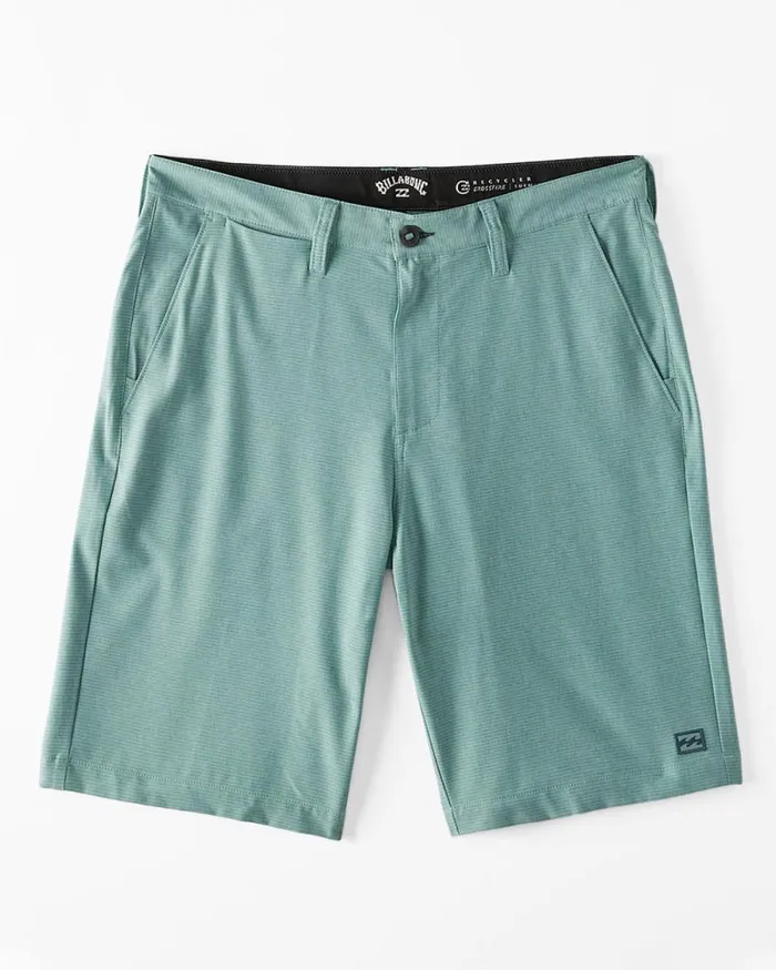 Billabong Boys039 Bottoms Boys Crossfire 18034 Hybrid Submersible Shorts Pine 8211 Men