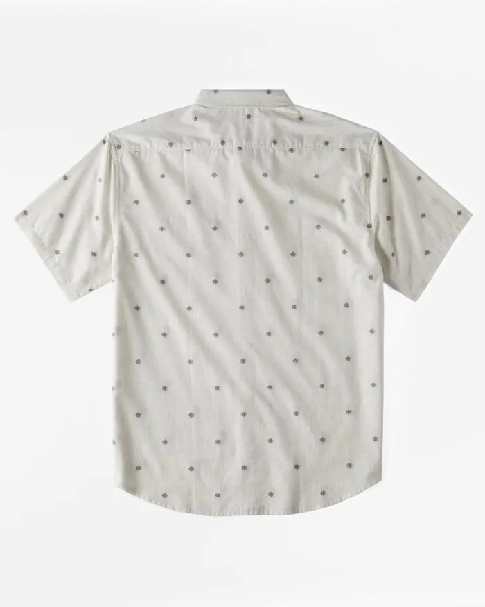 Billabong Boys039 Tops Boys 27 All Day Jacquard Short Sleeve Shirt Chino 8211 Men