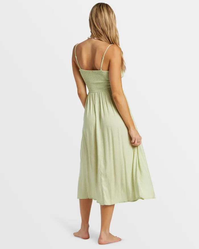 Billabong Dresses Texas Beach Midi Dress Willow 8211 Women