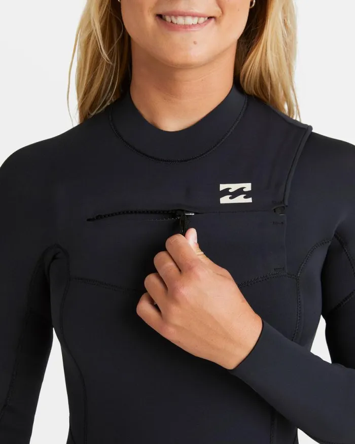 Billabong Fullsuits 43mm Synergy Natural Upcycler Chest Zip GBS Wetsuit Night Fall 8211 Women Billabong Fullsuits 43mm Synergy Natural Upcycler Chest Zip GBS Wetsuit Night Fall 8211 Women