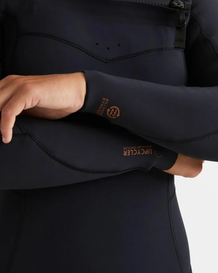 Billabong Fullsuits 43mm Synergy Natural Upcycler Chest Zip GBS Wetsuit Night Fall 8211 Women Billabong Fullsuits 43mm Synergy Natural Upcycler Chest Zip GBS Wetsuit Night Fall 8211 Women