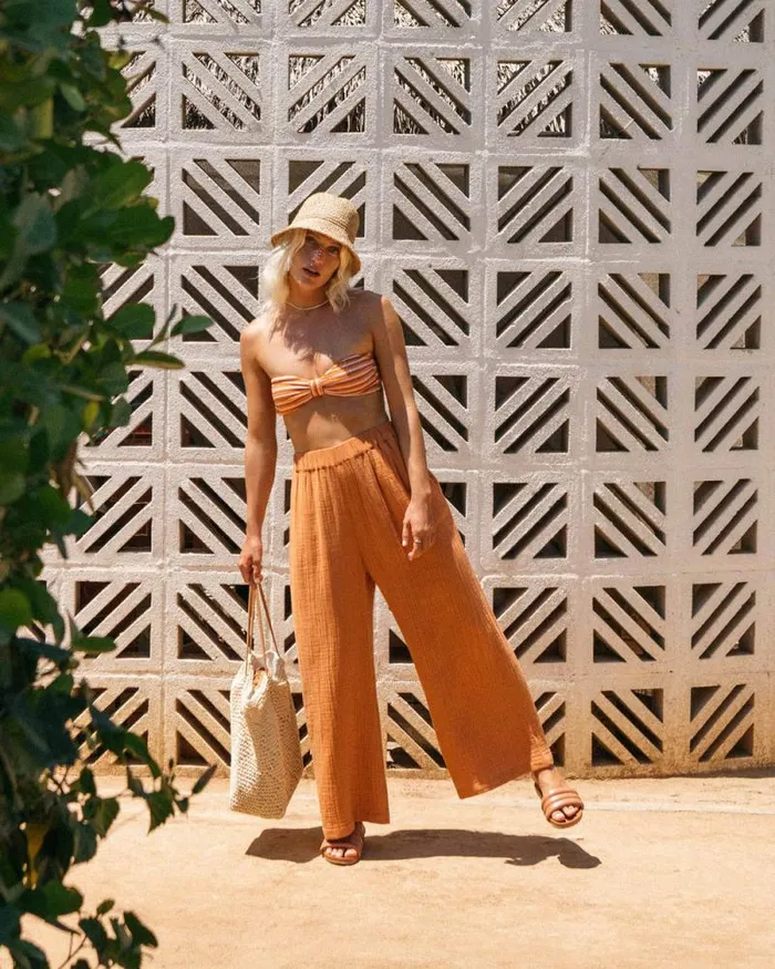 Billabong Jeans and Pants Follow Me Pant 2 Pants Toffee 8211 Women