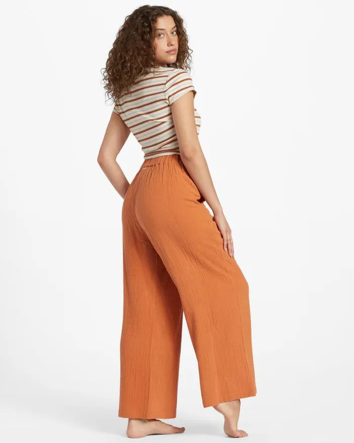 Billabong Jeans and Pants Follow Me Pant 2 Pants Toffee 8211 Women Billabong Jeans and Pants Follow Me Pant 2 Pants Toffee 8211 Women