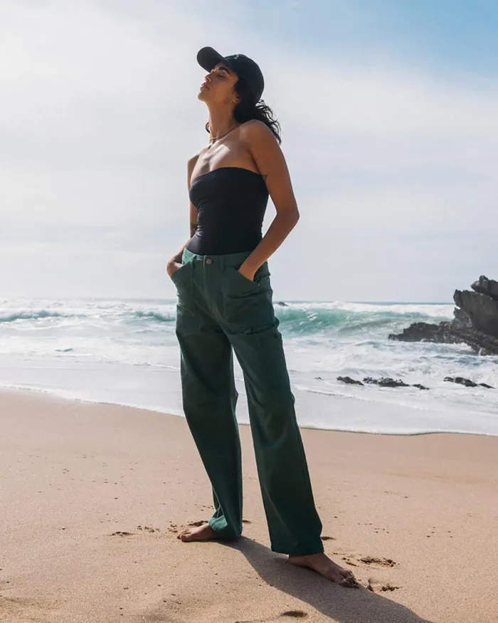Billabong Jeans and Pants Leia Cargo Pants Emerald Bay 8211 Women