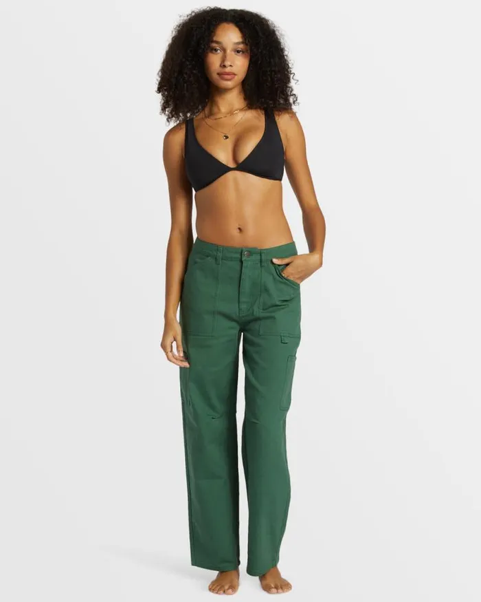 Billabong Jeans and Pants Leia Cargo Pants Emerald Bay 8211 Women