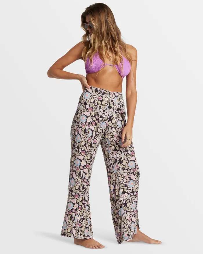 Billabong Jeans and Pants Split Spirit Floral Pants Blackberry 8211 Women Billabong Jeans and Pants Split Spirit Floral Pants Blackberry 8211 Women