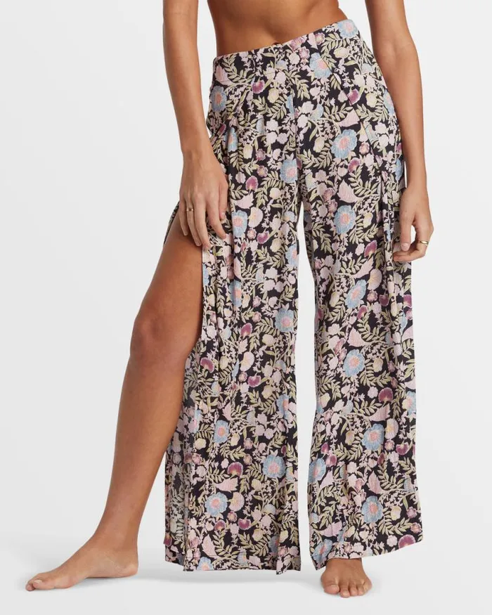 Billabong Jeans and Pants Split Spirit Floral Pants Blackberry 8211 Women Billabong Jeans and Pants Split Spirit Floral Pants Blackberry 8211 Women