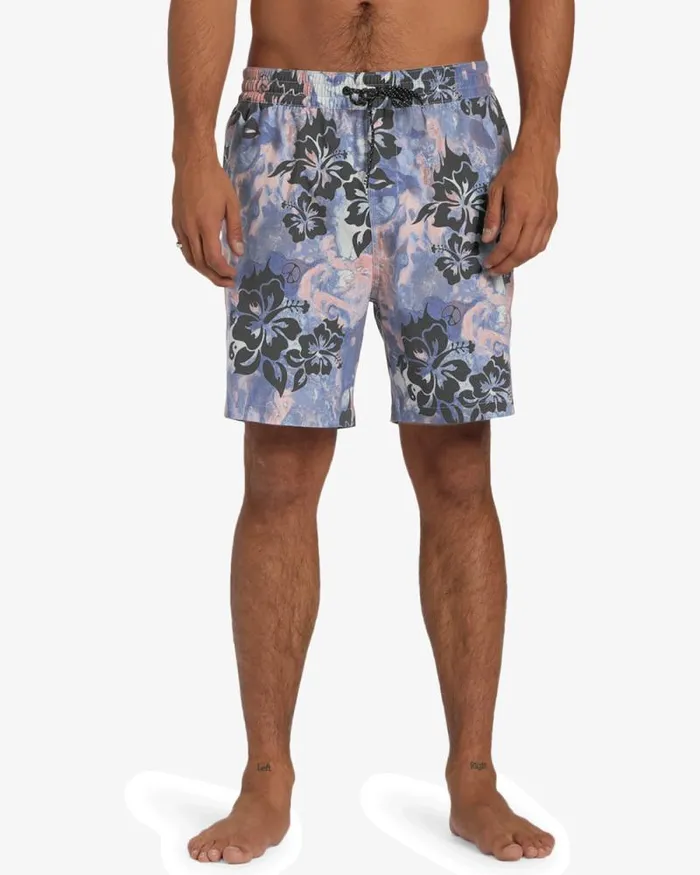 Billabong Layback Boardshorts Good Times Layback 16034 Swim Trunks Blue Haze 8211 Men