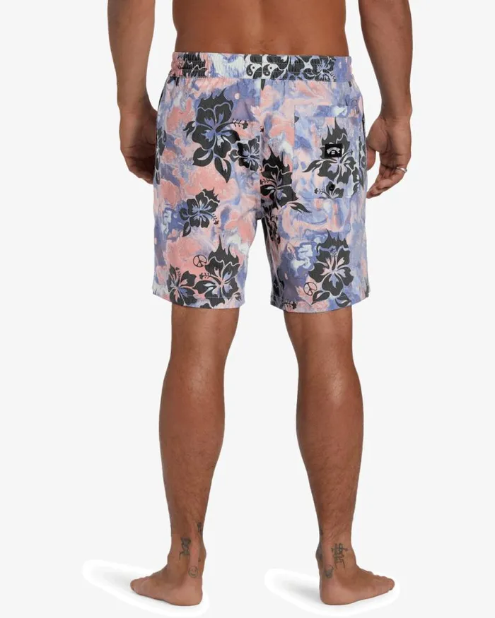 Billabong Layback Boardshorts Good Times Layback 16034 Swim Trunks Blue Haze 8211 Men