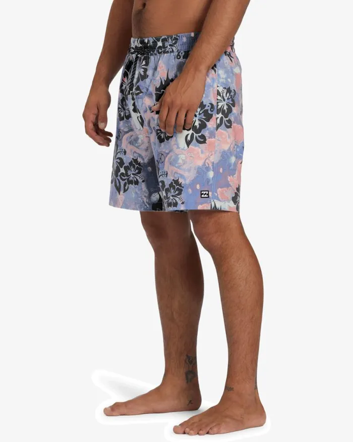 Billabong Layback Boardshorts Good Times Layback 16034 Swim Trunks Blue Haze 8211 Men