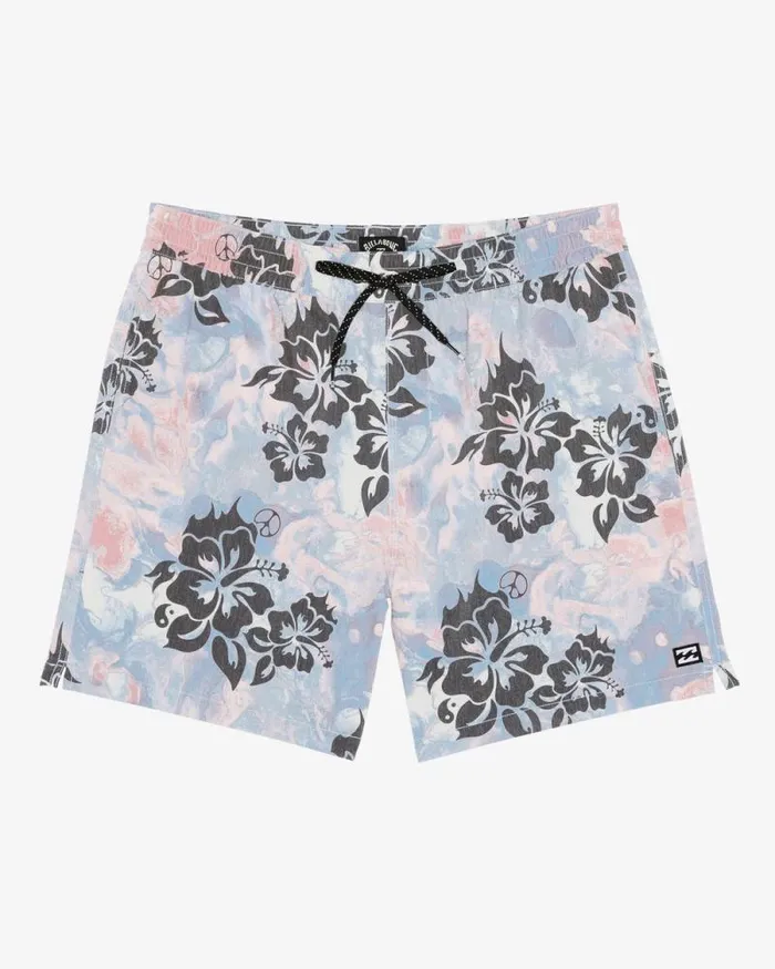 Billabong Layback Boardshorts Good Times Layback 16034 Swim Trunks Blue Haze 8211 Men