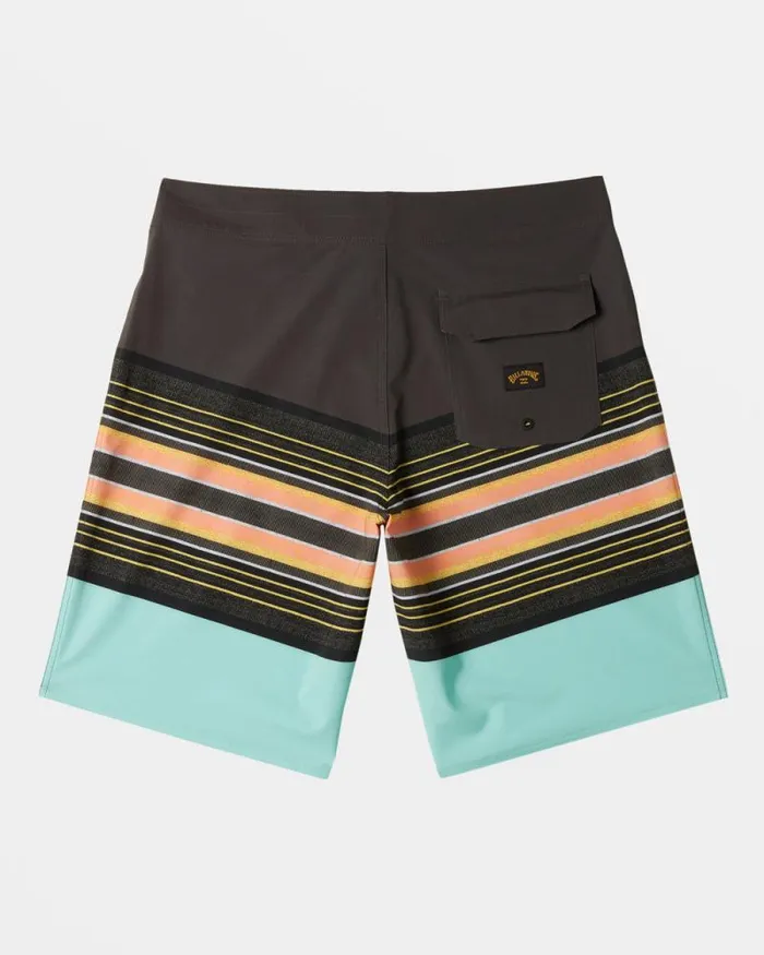 Billabong Long Length 18034 8211 21034 All Day Stripe Pro 20034 Boardshorts Washed Black 8211 Men