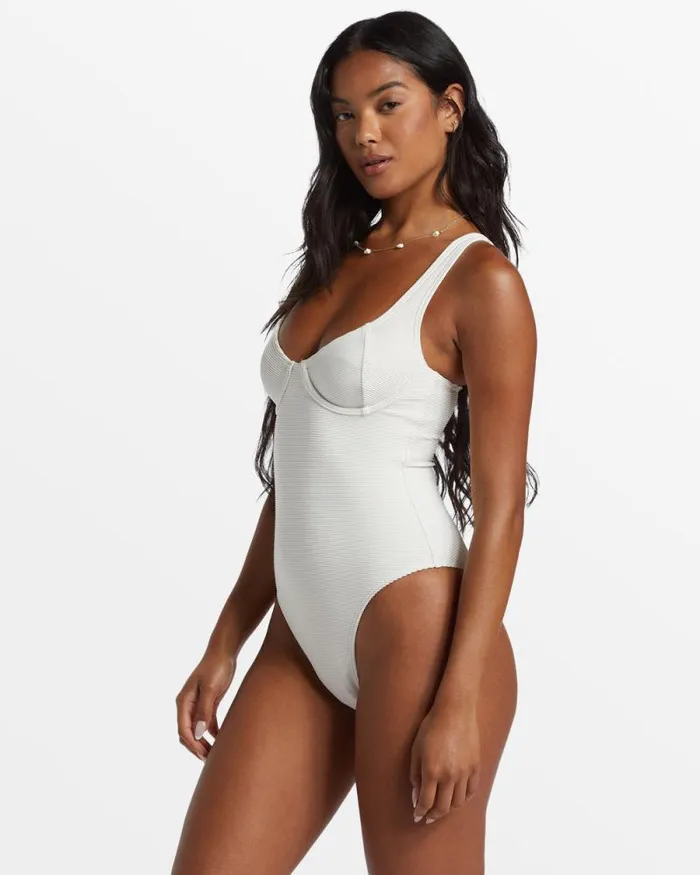Billabong One Pieces Tanlines Emma Underwire OnePiece Swimsuit Salt Crystal 8211 Women Billabong One Pieces Tanlines Emma Underwire OnePiece Swimsuit Salt Crystal 8211 Women