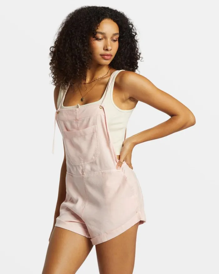 Billabong Rompers and Jumpsuits Wild Pursuit Romper Feelin Peachy 8211 Women Billabong Rompers and Jumpsuits Wild Pursuit Romper Feelin Peachy 8211 Women