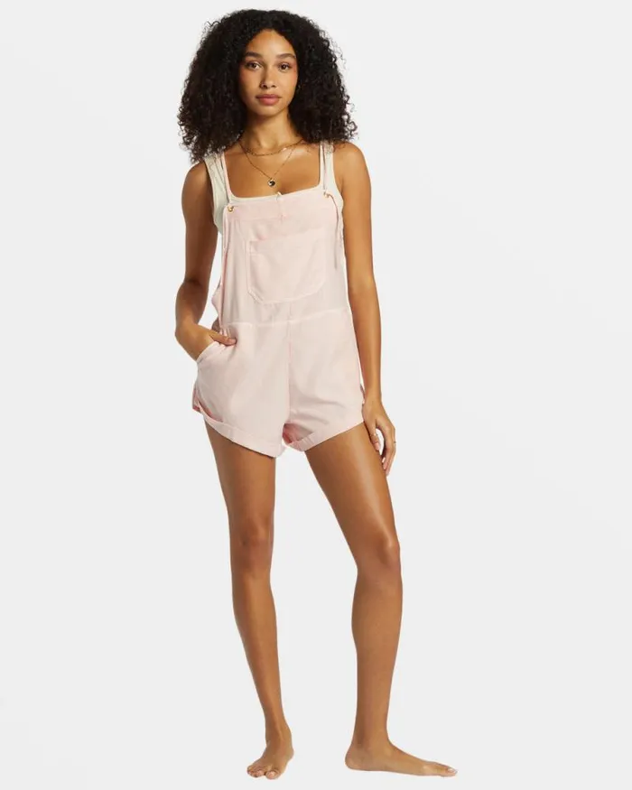Billabong Rompers and Jumpsuits Wild Pursuit Romper Feelin Peachy 8211 Women Billabong Rompers and Jumpsuits Wild Pursuit Romper Feelin Peachy 8211 Women