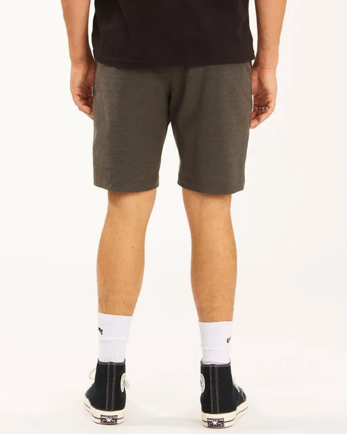 Billabong Shorts Crossfire Mid 19034 Hybrid Submersible Shorts Asphalt 8211 Men