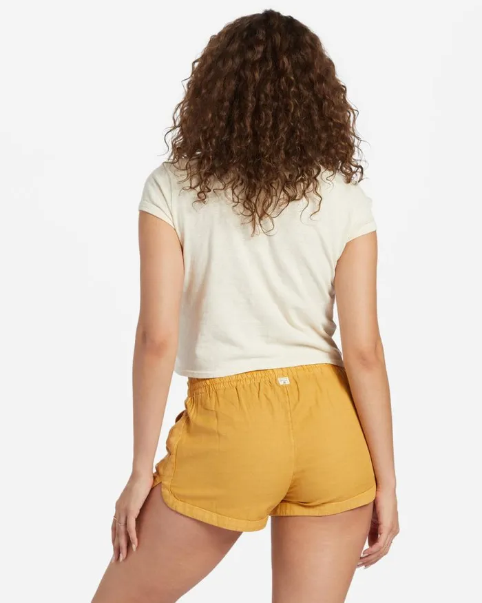 Billabong Shorts Road Trippin Elastic Waist Shorts Wild Honey 8211 Women