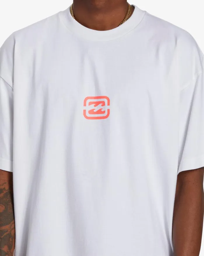 Billabong TShirts Bracket Wave OG TShirt White 8211 Men Billabong TShirts Bracket Wave OG TShirt White 8211 Men