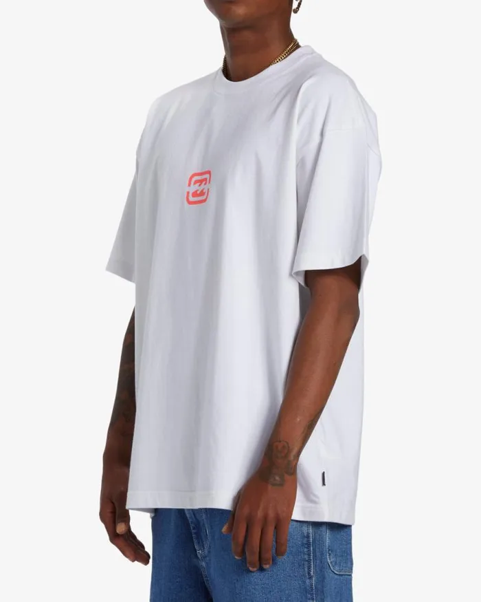 Billabong TShirts Bracket Wave OG TShirt White 8211 Men Billabong TShirts Bracket Wave OG TShirt White 8211 Men