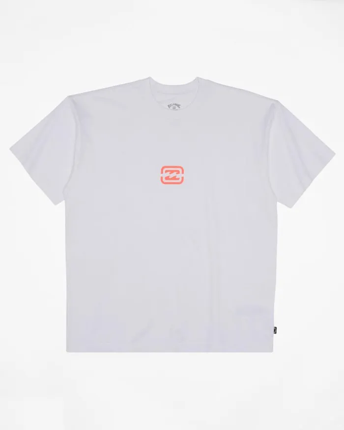 Billabong TShirts Bracket Wave OG TShirt White 8211 Men Billabong TShirts Bracket Wave OG TShirt White 8211 Men