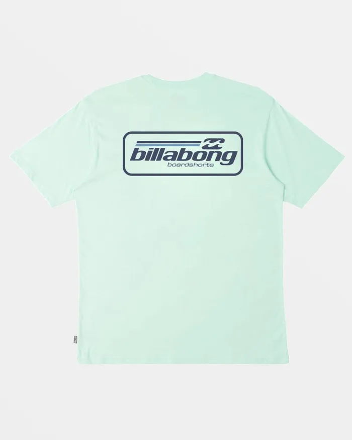 Billabong TShirts Walled TShirt Seaglass 8211 Men