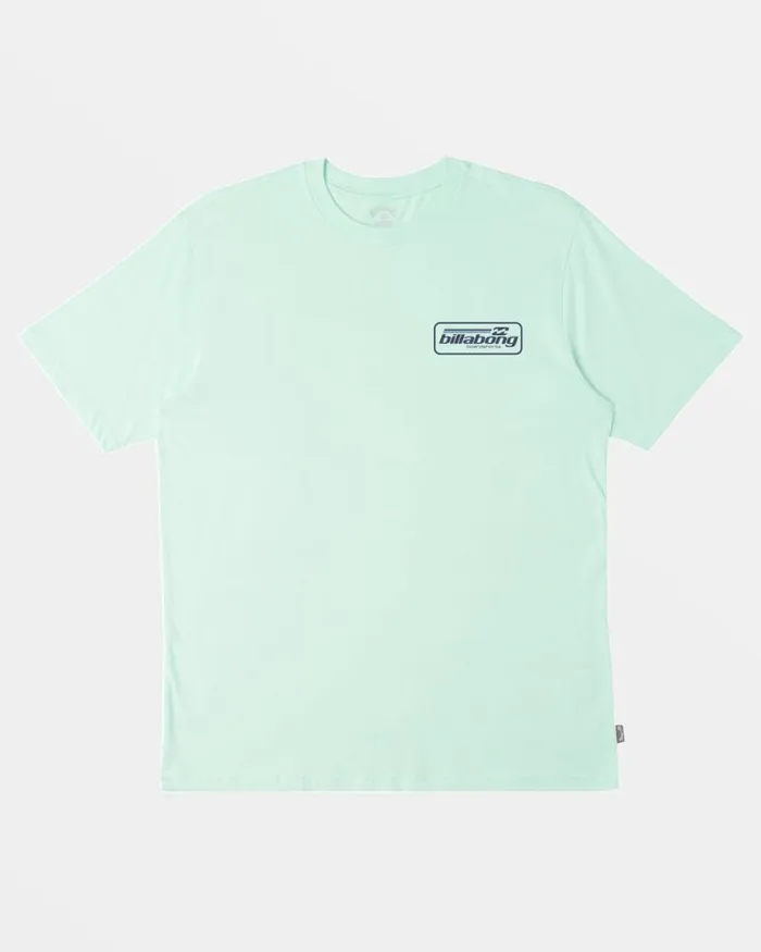 Billabong TShirts Walled TShirt Seaglass 8211 Men
