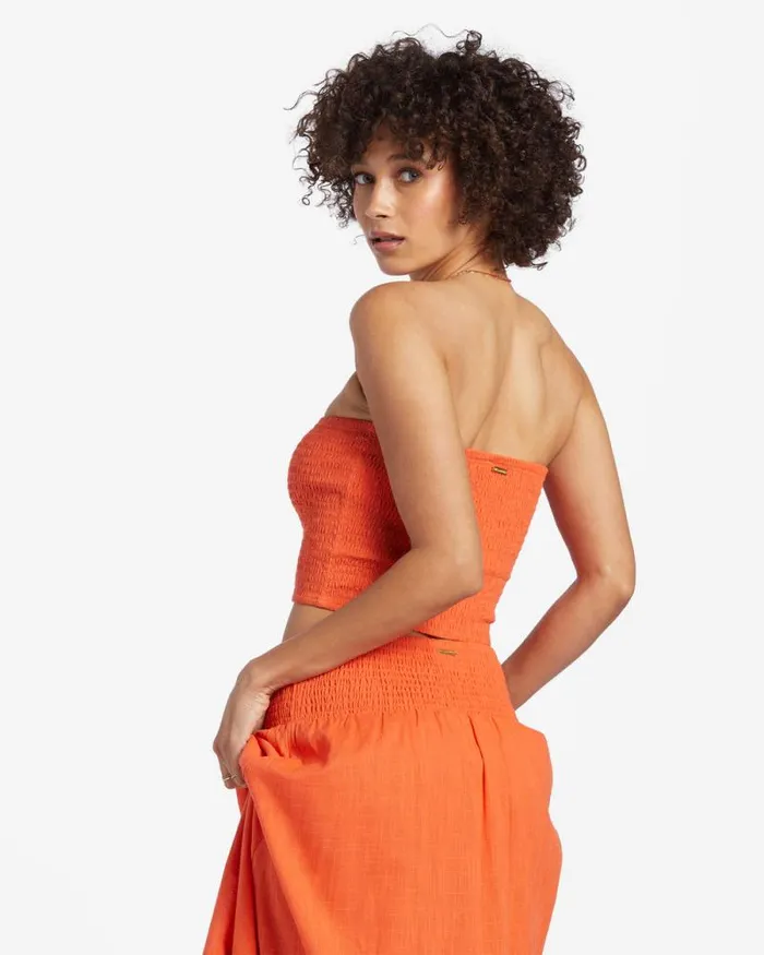 Billabong Tops Keep It Simple Knit Top Coral Craze 8211 Women