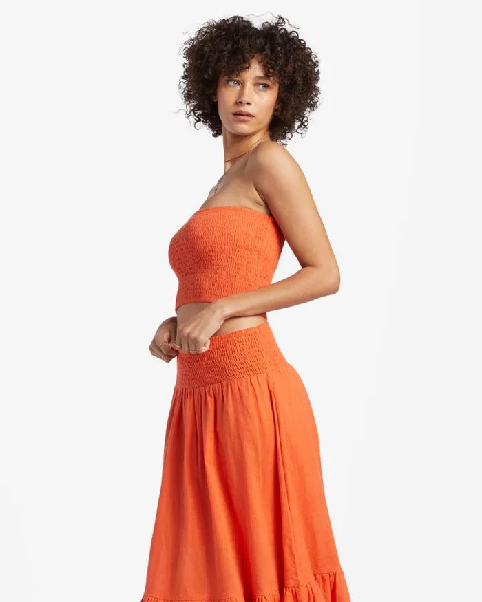 Billabong Tops Keep It Simple Knit Top Coral Craze 8211 Women