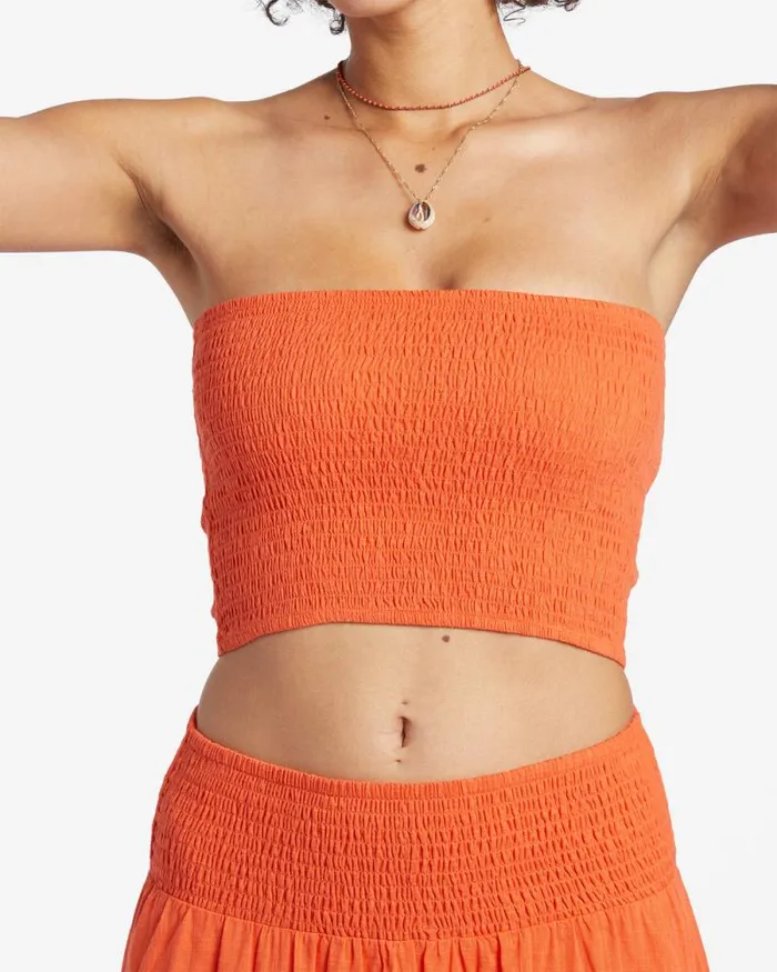 Billabong Tops Keep It Simple Knit Top Coral Craze 8211 Women