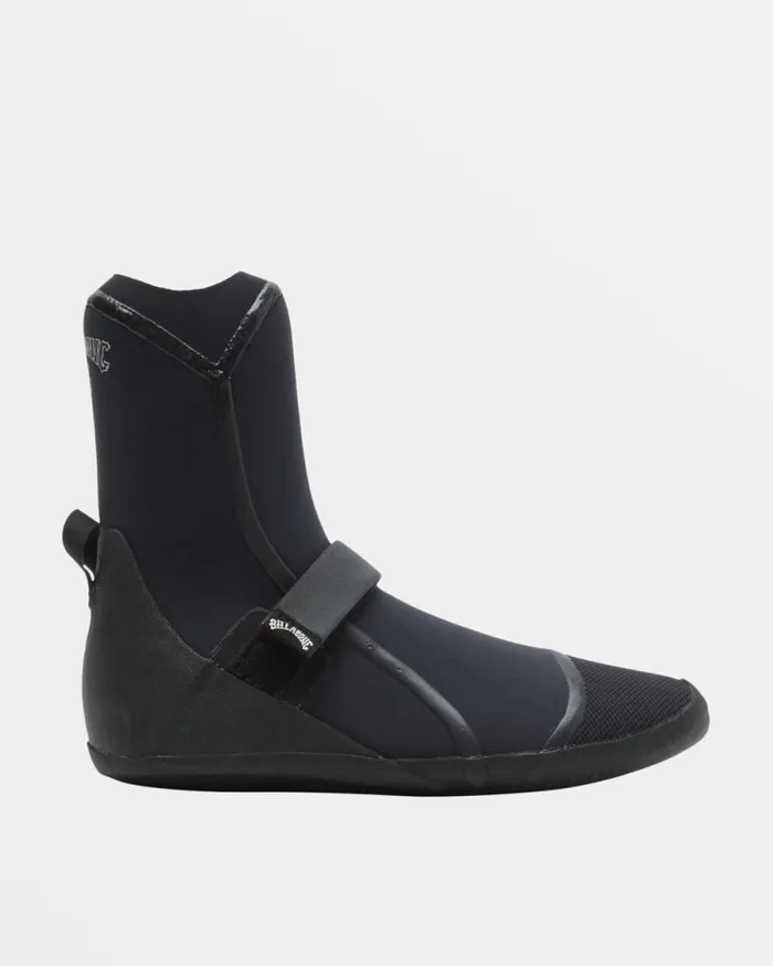 Billabong Wetsuit Accessories 5mm Furnace Upcycler Round Toe Wetsuit Boots Black 8211 Men Billabong Wetsuit Accessories 5mm Furnace Upcycler Round Toe Wetsuit Boots Black 8211 Men