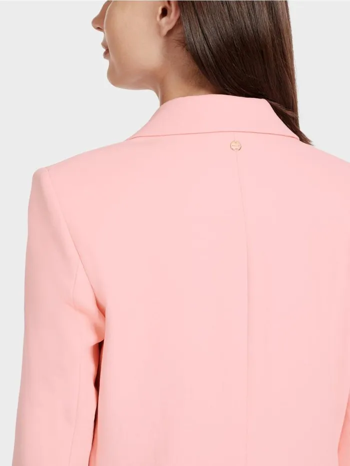 Blazer Damen Marc Cain Blazer Im CrinkleLook Soft Powder Pink