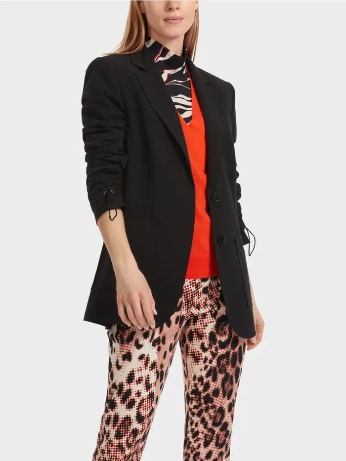 Blazer Damen Marc Cain Taillierter Blazer Black