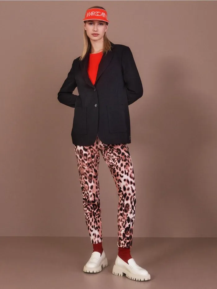 Blazer Damen Marc Cain Taillierter Blazer Black