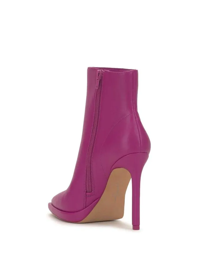 Boots and Booties Shoes Jessica Simpson Kallins High Heel Bootie In Berry Blast