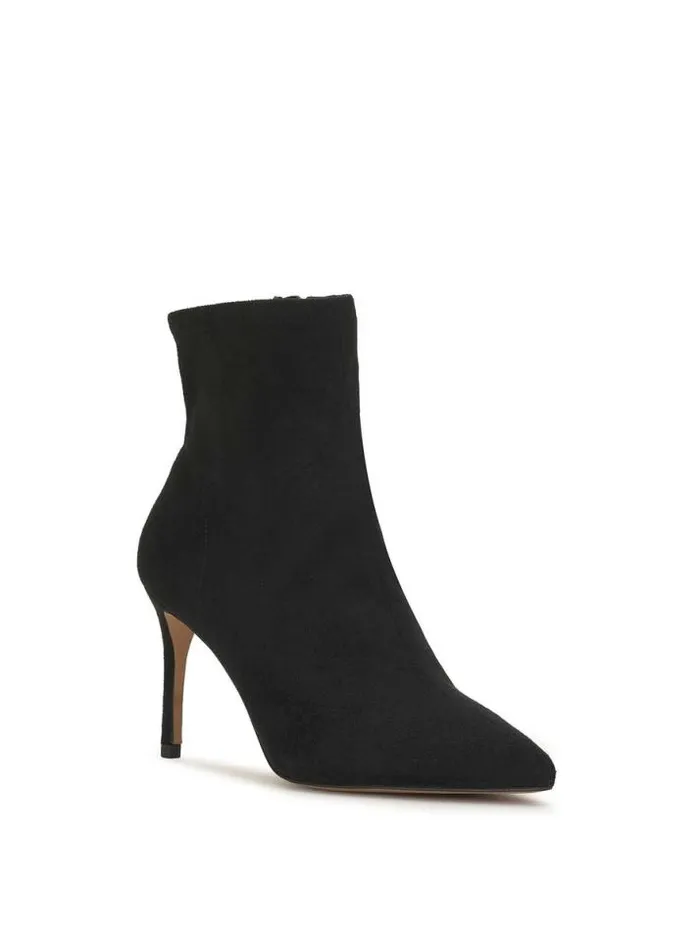 Boots and Booties Shoes Jessica Simpson Semaja Pointed Toe Bootie In Black Suede