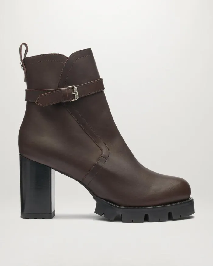 Boots Women Belstaff Rebel Boots Tobacco