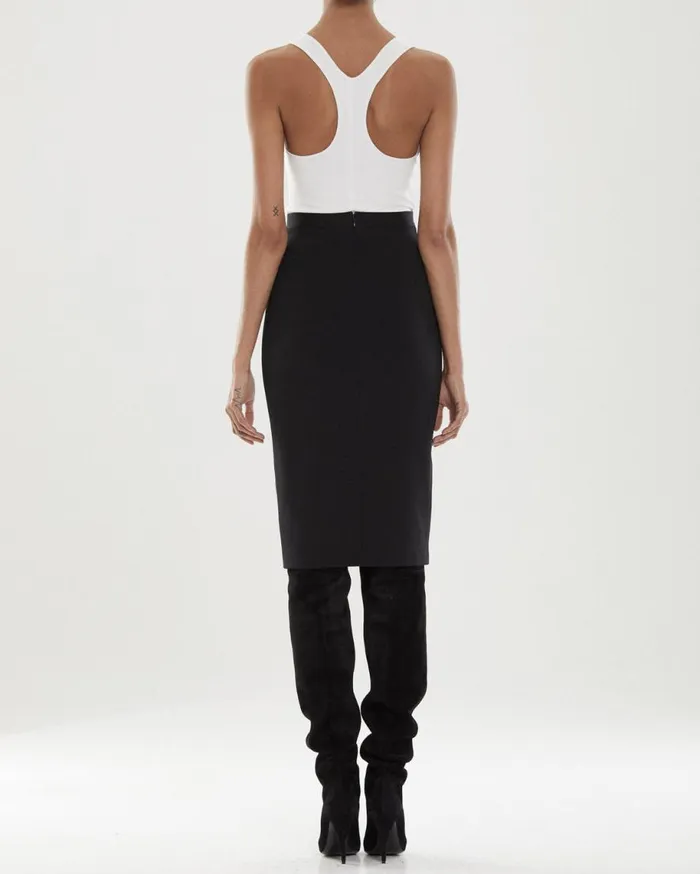 Bottoms Women Halston Sadie Pencil Skirt Jet Black