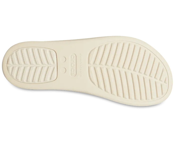 Brooklyn Flip Bone Women Crocs Platforms 038 Wedges