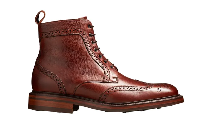 Calder 8211 Cherry Grain Men Barker Shoes Mens Boots