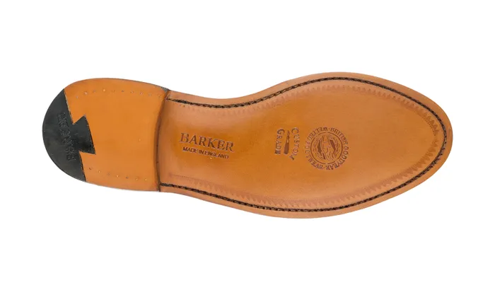 Caruso 8211 Black HiShine Men Barker Shoes Mens Loafers
