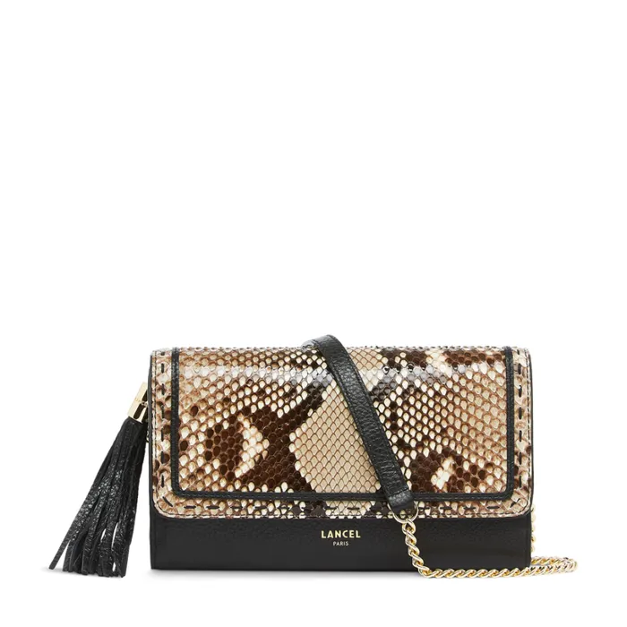 Chain Wallet Blackroccia Women Lancel Clutch