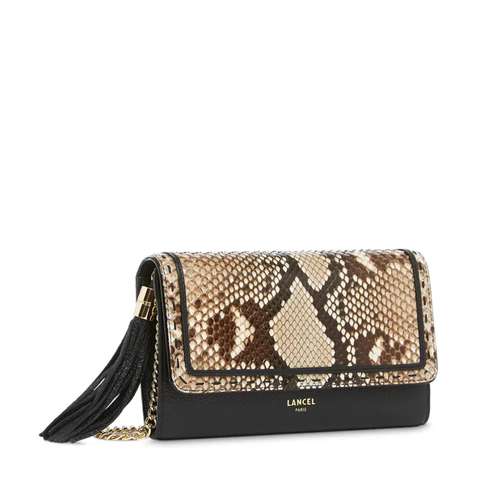 Chain Wallet Blackroccia Women Lancel Clutch