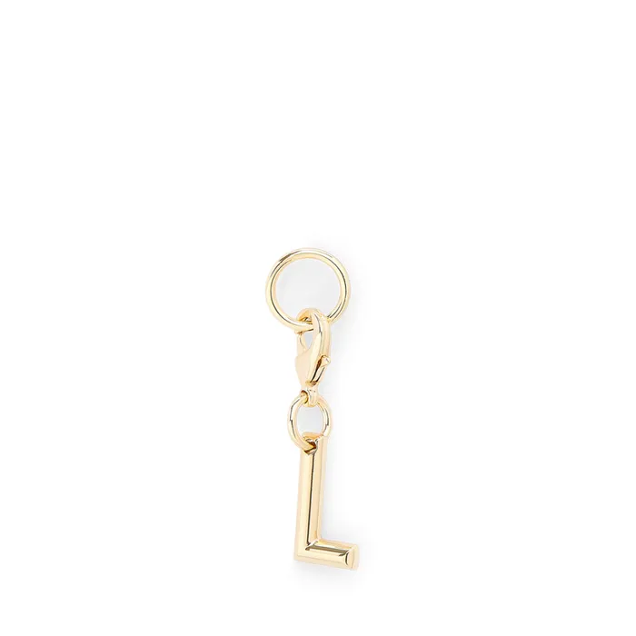 Charm Letter L Gold Color Women Lancel Charms