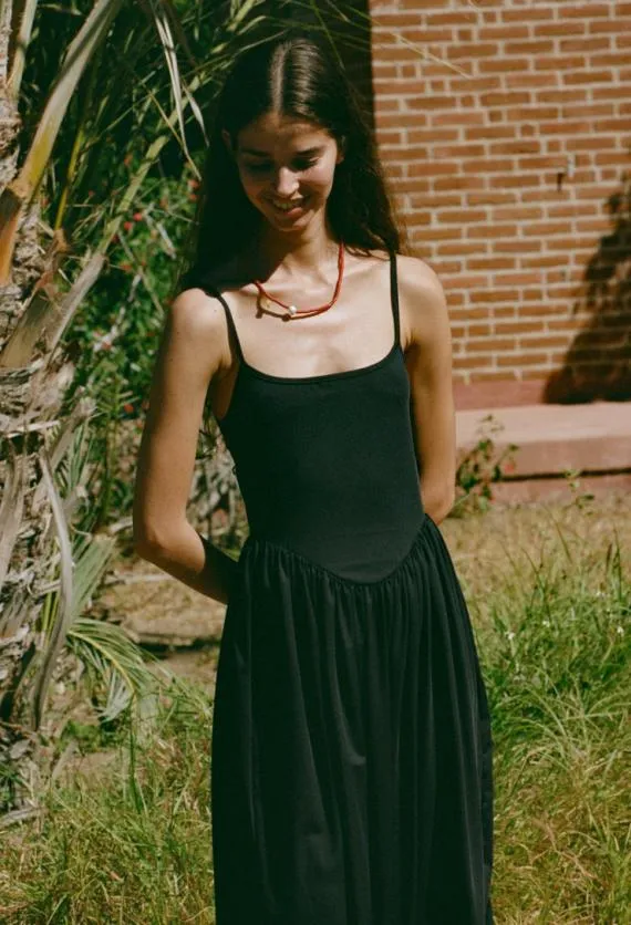 Ciao Lucia Black Dresses Neroni Dress Black Jersey 8211 Women